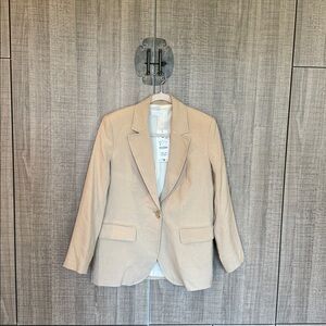 Zara Linen Blend Blazer